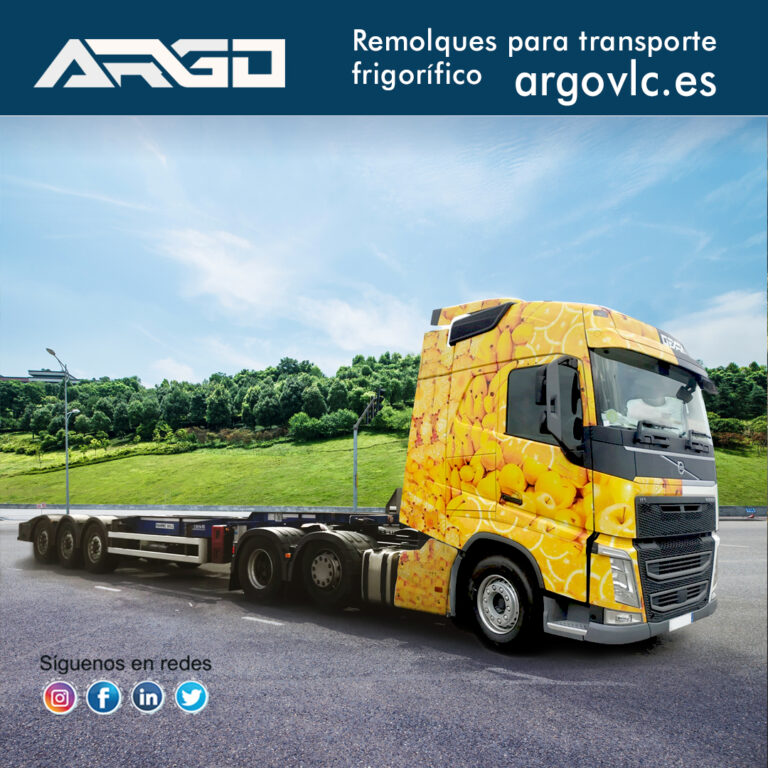 Transporte frigorífico en transportes Argo