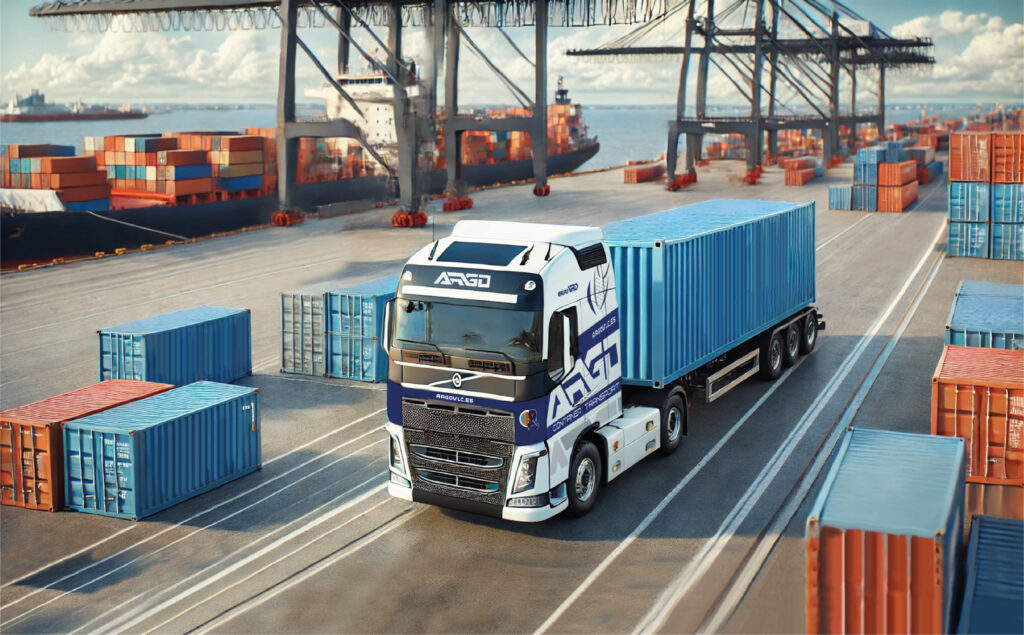 carga compartida o carga de mercancías exclusiva en contenedores marítimos