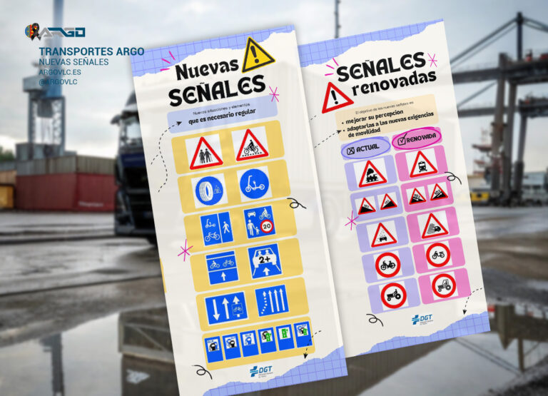 nuevas señales de trafico en carretera