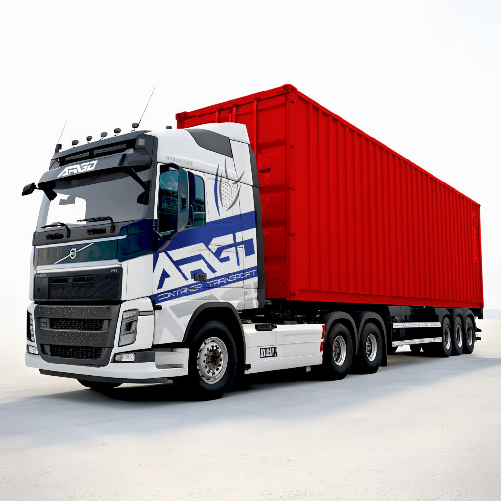 El color de los contenedores marítimos