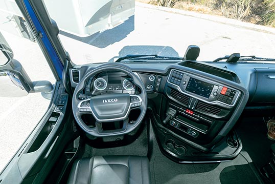 cabina de camion para transporte de mercancías por carretera