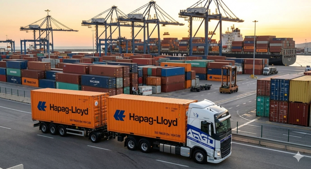 Consecuencia de las fallas de valencia en el transporte de contenedores del puerto de valencia